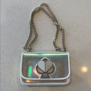 RARE Kate Spade Nicola Iridescent Chain Crossbody Bag
